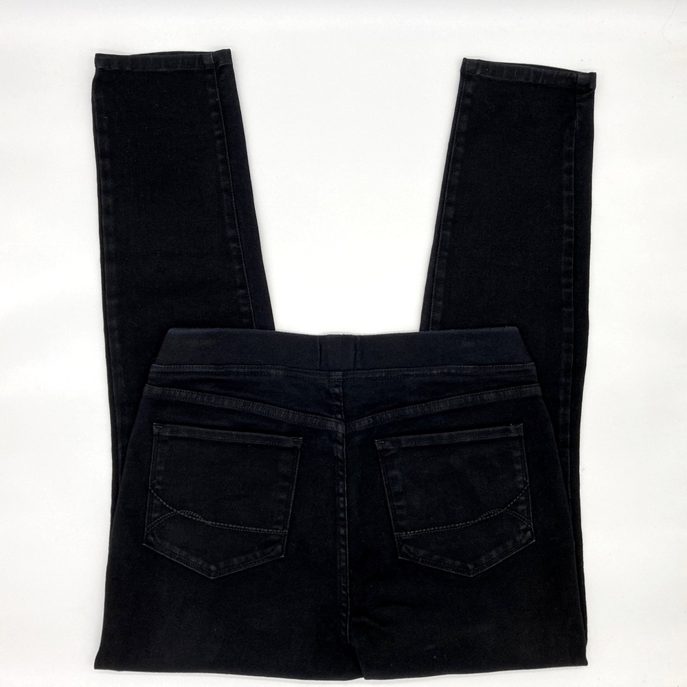 NYDJ Black Pull-On Jeans  Size 8 - Picture 6 of 7